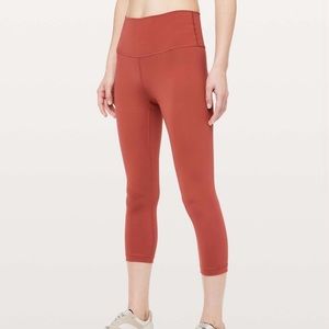 Lululemon Wunder Under High Rise Luxtreme Crop 21”